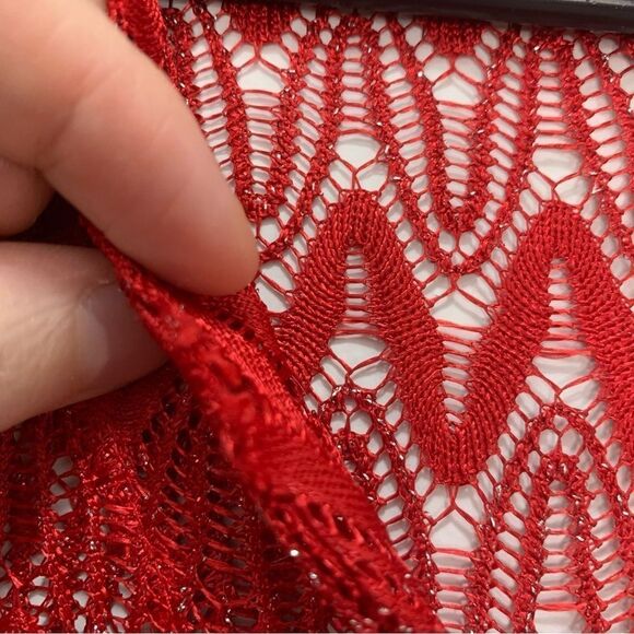 NWT Faded Glory Red Swim Coverup Size Small - Picture 8 of 10